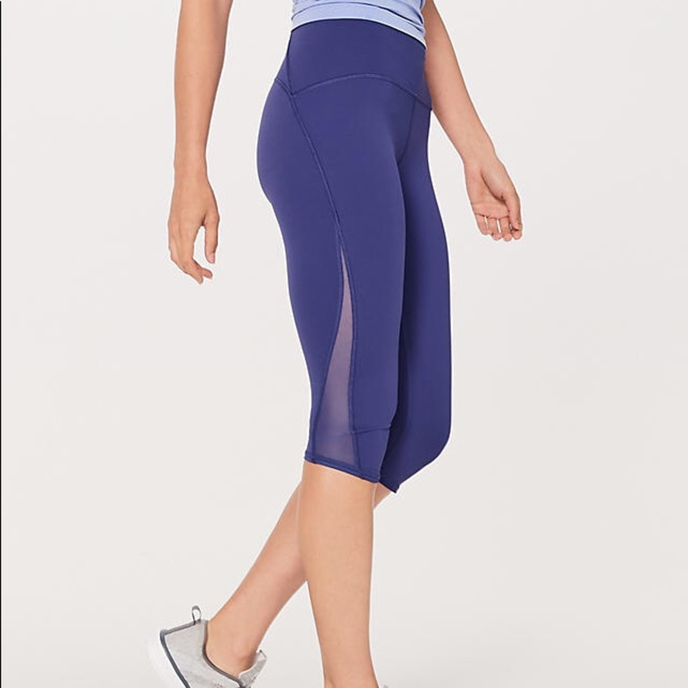 Lululemon Train Times Crops size 10